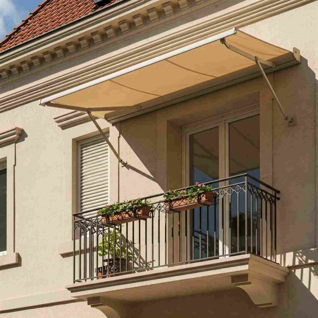 tipos de toldos para balcones