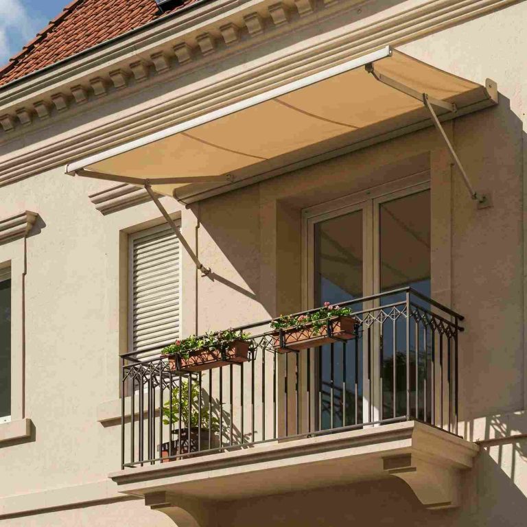 tipos de toldos para balcones