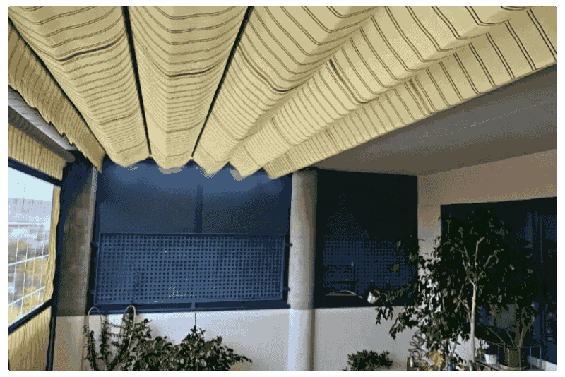 pérgola de aluminio para jardín