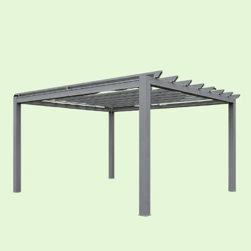 pérgola de aluminio